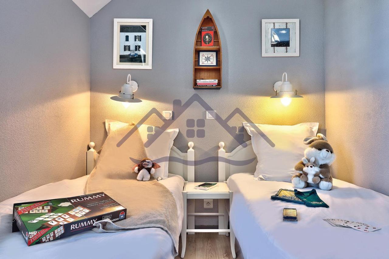 Localise - Maison E2 Au Guilvinec - A 20M De La Mer Avec Jardin Et Piscine - Tout A Pied, Plage, Port, Centre Commerces, Marche - Wifi Inclus - Vue Mer De La Chambre - Animaux Bienvenus - Linge De Lit Inclus Bagian luar foto